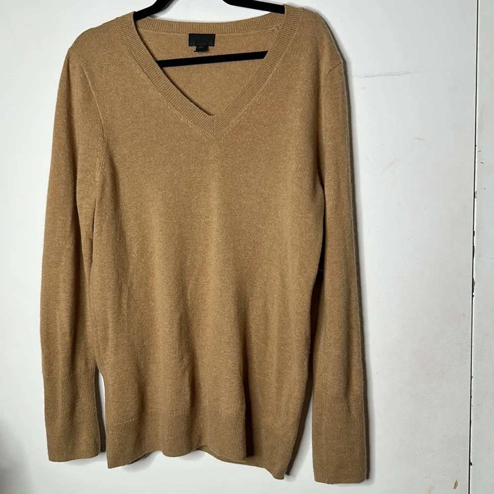 J.Crew Italian Cashmere V Neck Sweater